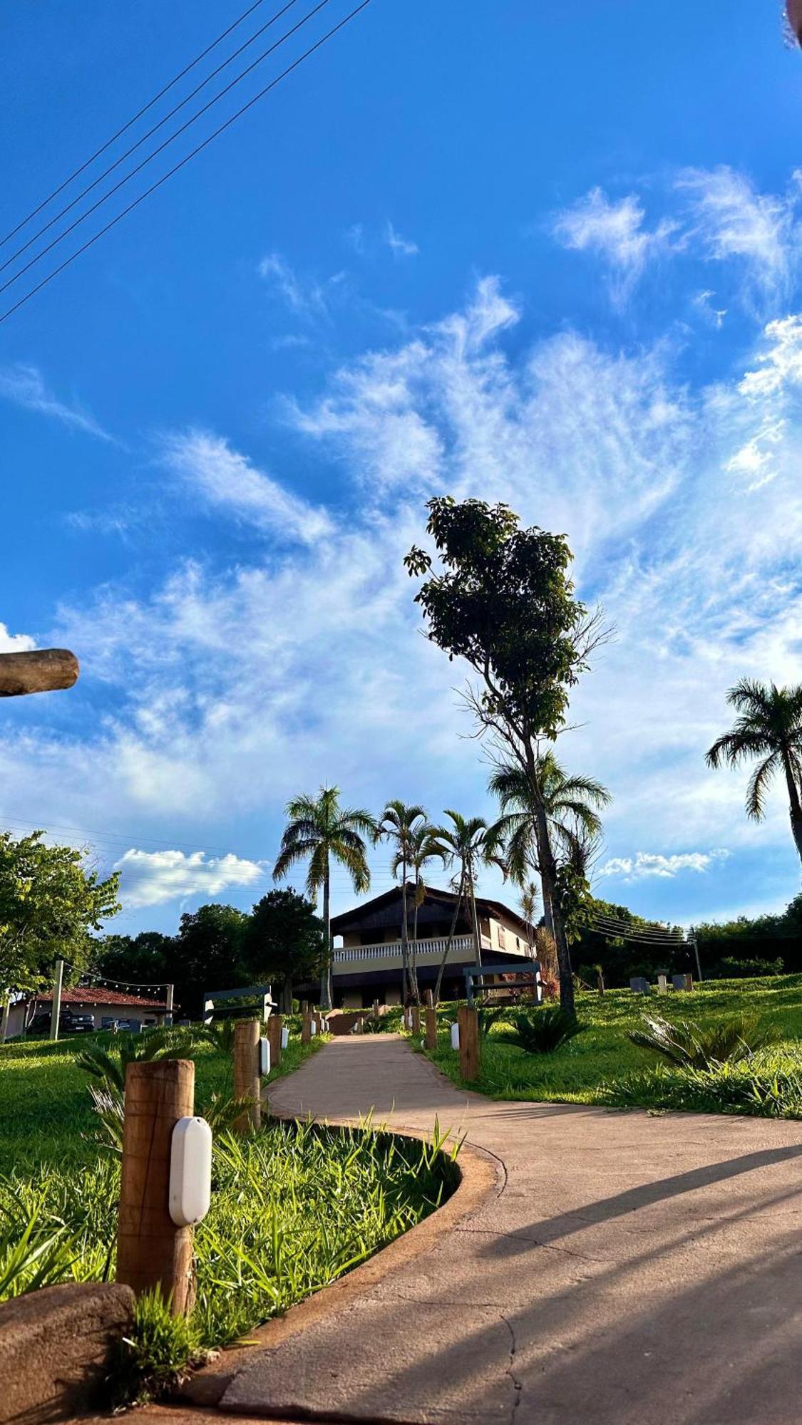 Hotel Fazenda Morro De Pedra Nova Ponte Kültér fotó