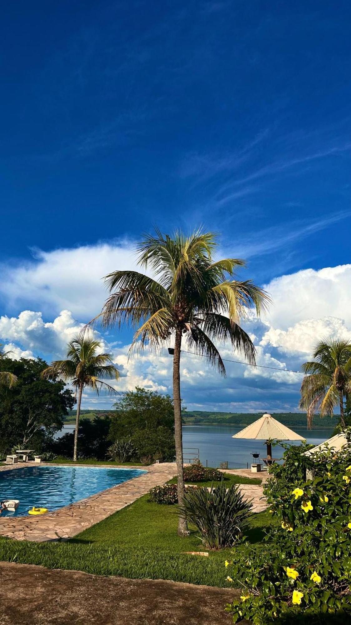 Hotel Fazenda Morro De Pedra Nova Ponte Kültér fotó