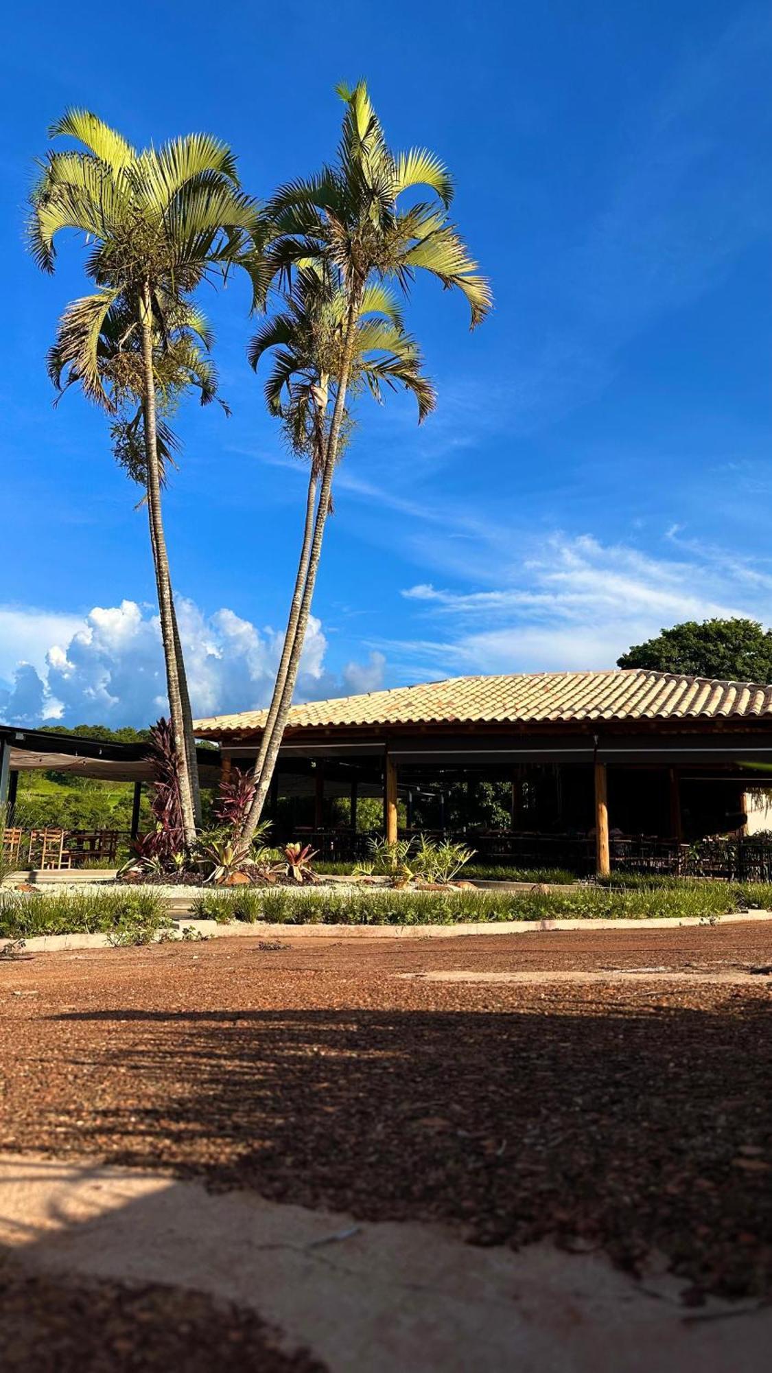 Hotel Fazenda Morro De Pedra Nova Ponte Kültér fotó